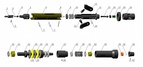 ГОЛОВНОЙ БЛОК P В СБОРЕ